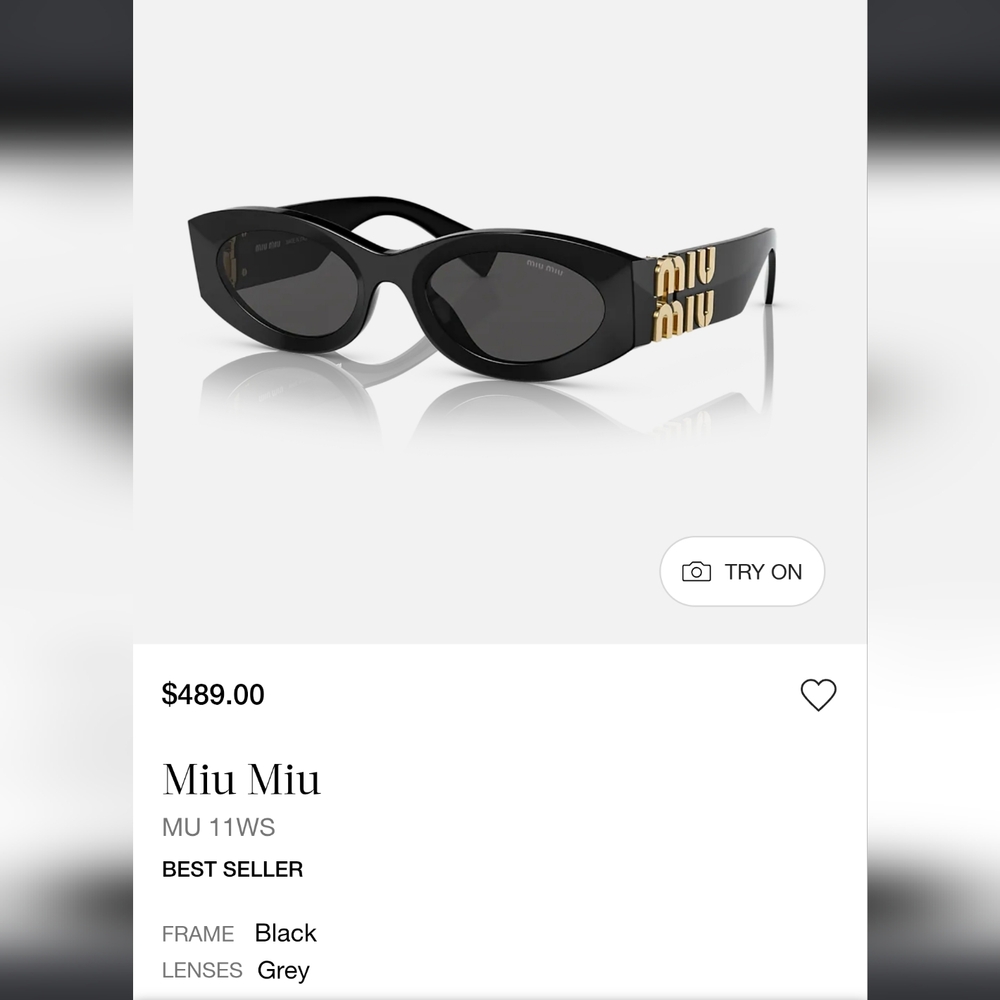 Miu Miu Sunglasses MU 11WS